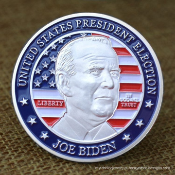 Logotipo de design personalizado Display Us Metal Biden Challenge Coin